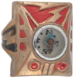 CAPTAIN MARVEL ROCKET RAIDER COMPASS RING.