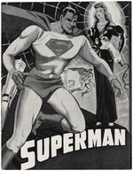 "SUPERMAN" DANISH MOVIE SERIAL PROGRAM.