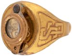 LITTLE ORPHAN ANNIE SECRET GUARD MAGNIFYING RING HIGH GRADE EXAMPLE.