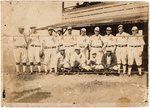 1919-1920 ALMENDARES SCORPIONS WITH CRISTOBAL TORRIENTE CUBAN LEAGUE BASEBALL TEAM PHOTO.