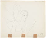 BLUE FAIRY PINOCCHIO PRODUCTION DRAWING.