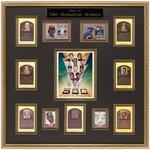 "500 HOMERUN HITTERS" FRAMED 500 HOME RUN CLUB SIGNATURE DISPLAY.