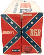 REMCO "JOHNNY REB - THE AUTHENTIC CIVIL WAR CANNON" BOXED TOY.