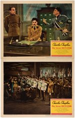 "THE GREAT DICTATOR" LOBBY CARD PAIR.