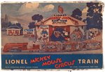 "LIONEL MICKEY MOUSE CIRCUS TRAIN" BOXED WIND-UP.