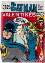 "BATMAN VALENTINES" FACTORY-SEALED PACKAGE.