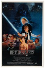 "STAR WARS: RETURN OF THE JEDI" ONE SHEET MOVIE POSTER.