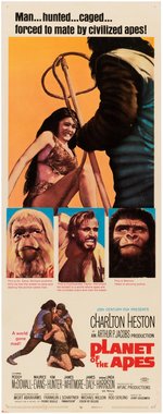 "PLANET OF THE APES" INSERT MOVIE POSTER.