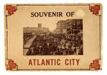 "SOUVENIR OF ATLANTIC CITY" EARLY PHOTO FOLD-OUT.