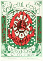 THE GRATEFUL DEAD FAMILY DOG CONCERT POSTER PAIR (ARTIST SIGNED).