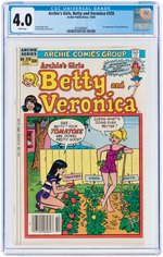 "ARCHIE'S GIRLS, BETTY AND VERONICA" #320 OCTOBER 1982 CGC 4.0 VG (FIRST CHERYL BLOSSOM).