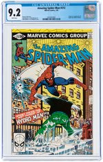 "AMAZING SPIDER-MAN" #212 JANUARY 1981 CGC 9.2 NM- (FIRST HYDRO-MAN).