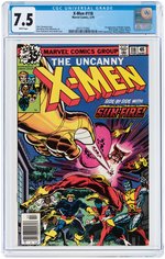 "X-MEN" #118 FEBRUARY 1979 CGC 7.5 VF- (FIRST MARIKO YASHIDA).