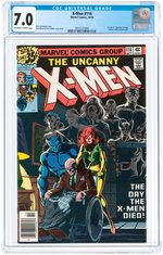 "X-MEN" #114 OCTOBER 1978 CGC 7.0 FINE/VF.