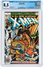 "X-MEN" #108 DECEMBER 1977 CGC 8.5 VF+.