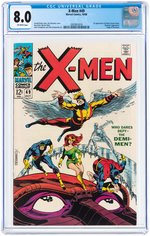 "X-MEN" #49 OCTOBER 1968 CGC 8.0 VF (FIRST POLARIS).