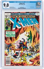 "X-MEN" #113 SEPTEMBER 1978 CGC 9.0 VF/NM.