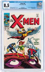 "X-MEN" #49 OCTOBER 1968 CGC 8.5 VF+ (FIRST POLARIS).