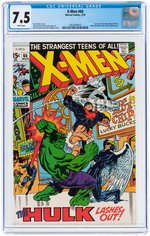 "X-MEN" #66 MARCH 1970 CGC 7.5 VF-.