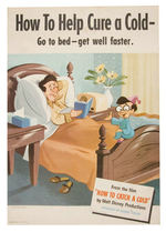 "HOW TO CATCH A COLD" PROMOTIONAL POSTER.