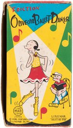 "OLIVE OYL BALLET DANCER" BOXED LINE MAR TOY.