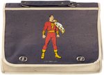 "CAPTAIN MARVEL" SCHOOL BAG PAIR FROM TWO DIFFERENT ERAS.