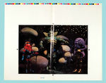 COLORFORMS "SPACE WARRIORS PUZZLE #103" PRESS PROOF AND PROGRESSIVE PROOF SET.