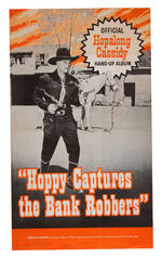 “HOPALONG CASSIDY” BREAD END LABEL ALBUM #3 PLUS FLYER & LABEL.