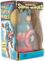 MARX "MECHANICAL MARVEL SUPER-HEROES" CAPTAIN AMERICA WIND-UP FIGURE.