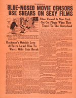 "THE TABLOID NEWS" 1933 NEWSPAPER PAIR WITH SEX/DOPE RELATED HEADLINES.