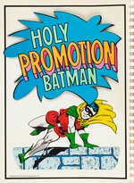 BATMAN 1966 RETAILER'S ADVERTISING PROMOTIONAL BOOK.