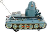 "V-2" SPACE TANK AKA ROBBY THE ROBOT TANK BATTERY-OPERATED TOY (COLOR VARIETY).