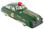 "DICK TRACY SIREN SQUAD CAR BY MARX  WITH ELECTRIC FLASHING LIGHT".