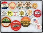 OLDSMOBILE 16 BUTTONS C. 1940s-1980s.