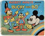 "MICKEY MOUSE PRESENTS BUCKY AND BO" ENGLISH BOOK.