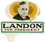 LANDON PORTRAIT LICENSE PLATE ATTACHMENT & NECKTIE.