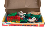 "HARDY COUNTY FAIR/FARM WAGONS FOR HIRE" BOXED SET PAIR.