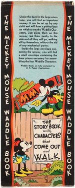 "MICKEY MOUSE WADDLE BOOK" WITH RARE BAND.