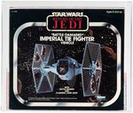 "STAR WARS: RETURN OF THE JEDI - BATTLE-DAMAGED IMPERIAL TIE FIGHTER VEHICLE" AFA 85 NM+.