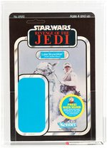 "STAR WARS: REVENGE OF THE JEDI - LUKE SKYWALKER (HOTH BATTLE GEAR)" PROOF CARD AFA 85 NM+.