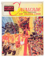 "CAVALCADE AND DIRECTORY OF FAIRS 1968" BOOKING GUIDE WITH BATMAN/STAR TREK/MUCH MORE.