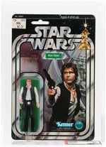 "STAR WARS - HAN SOLO" 12 BACK-B AFA 85 NM+ (SMALL HEAD).