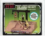 "STAR WARS: RETURN OF THE JEDI - THE JABBA THE HUTT DUNGEON ACTION PLAYSET" AFA 80 NM.