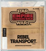 "STAR WARS: THE EMPIRE STRIKES BACK - REBEL TRANSPORT VEHICLE" AFA 80 NM.