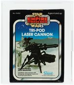 "STAR WARS: THE EMPIRE STRIKES BACK - TRI-POD LASER CANNON" ACTION FIGURE ACCESSORY AFA 80 NM.