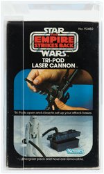 "STAR WARS: THE EMPIRE STRIKES BACK - TRI-POD LASER CANNON" ACTION FIGURE ACCESSORY AFA 80 NM.