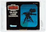 "STAR WARS: THE EMPIRE STRIKES BACK - TRI-POD LASER CANNON" ACTION FIGURE ACCESSORY AFA 80 NM.