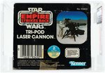 "STAR WARS: THE EMPIRE STRIKES BACK - TRI-POD LASER CANNON" ACTION FIGURE ACCESSORY AFA 80 NM.