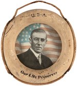 SCARCE "WILSON OUR LIFE PRESERVER" HANGING PLAQUE.
