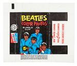 “BEATLES COLOR CARDS” TOPPS GUM CARD SET WITH WRAPPER VARIETIES.